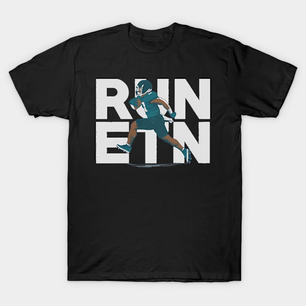Travis Etienne Run Etn T-Shirt by caravalo